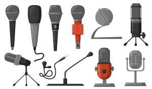 microfone 300x177 - Quais são os Tipos de Microfones?