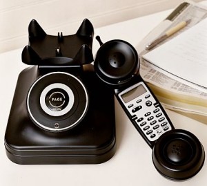 telefone sem fio antigo