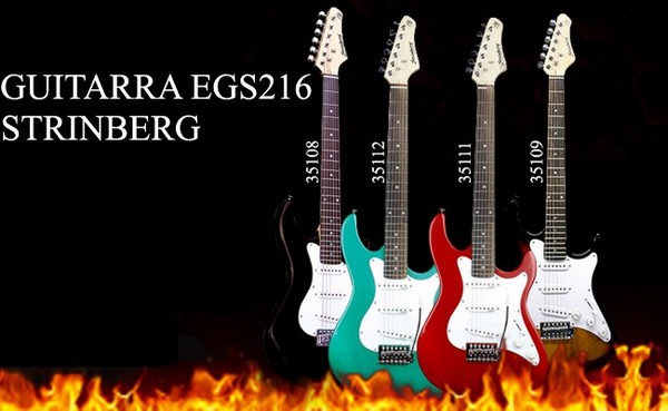 Strinberg EGS-216 Guitarra para Iniciantes