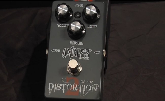 Pedal Distortion 2 Axcess by Giannini DS-102 (Review)