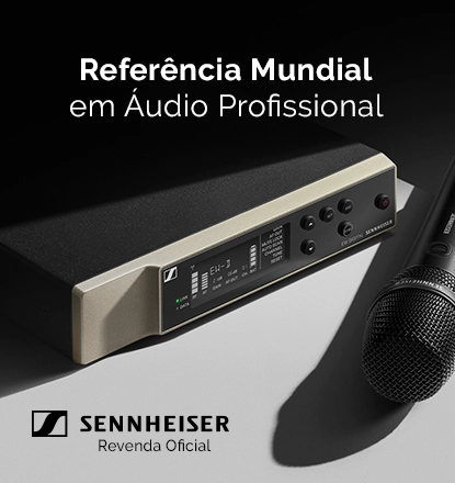 Banner home 415x440 Sennheiser - Sennheiser: a marca que cria os padrões de tecnologia em áudio profissional