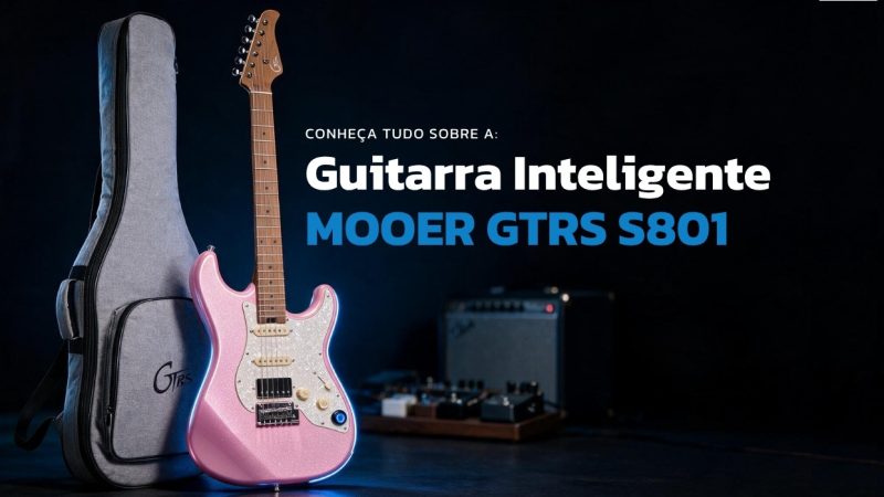 Guitarra inteligente: conheça tudo sobre a Mooer GTRS S801  